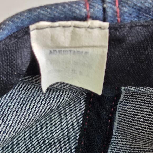 Vintage Budweiser Denim Snapback Hat 80s West-Chester St Louis USA Made Beer Cap - Picture 10 of 14